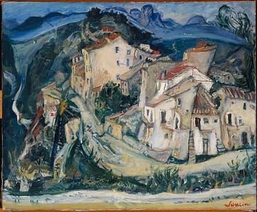 Artwork Title: Houses Of Cagnes