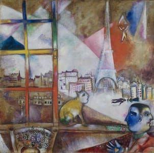 Artwork Title: Paris Through The Window