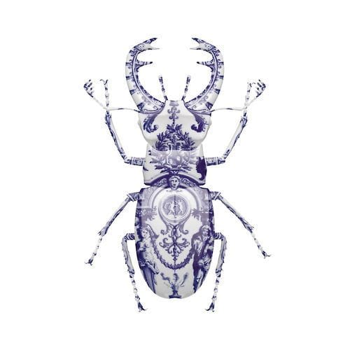 Artwork Title: Delft Stag Beetle