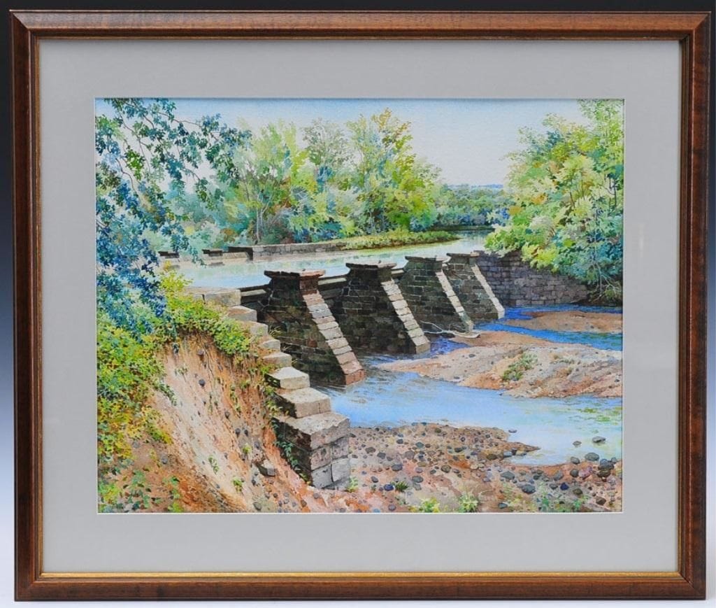 Artwork Title: Aquaduct on the Enfield Canal