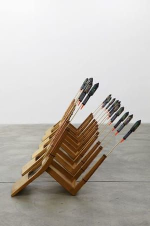 Artwork Title: Stühle Mit Raketen