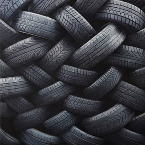 Artwork Title: Tyres