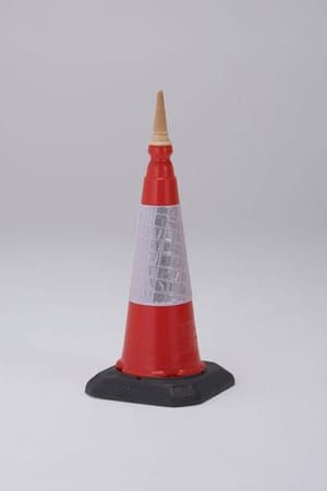 Artwork Title: Traffic Cone   Ice Cream Cone