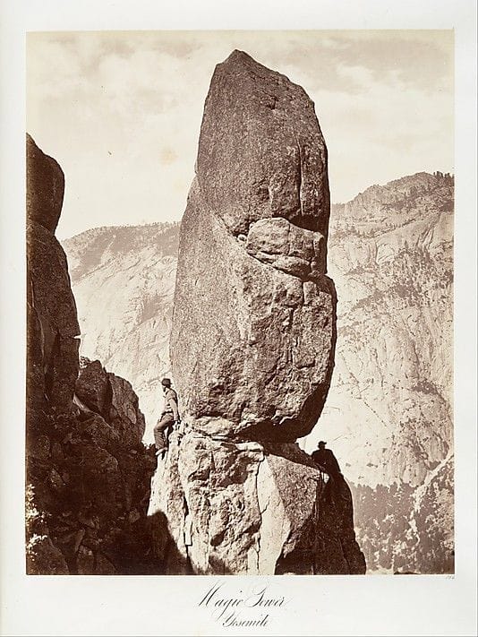 Artwork Title: Magic Tower, Yosemite, Ca. 1876