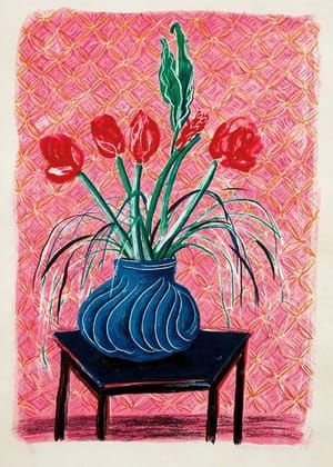 Artwork Title: Amaryllis in Vase, from Moving Focus