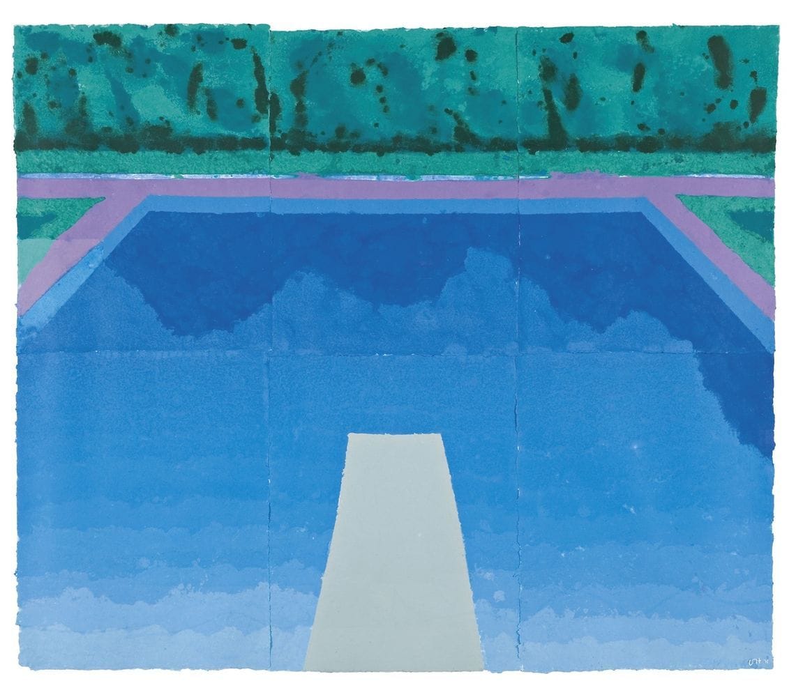Artwork Title: Autumn Pool (Paper Pool 29)