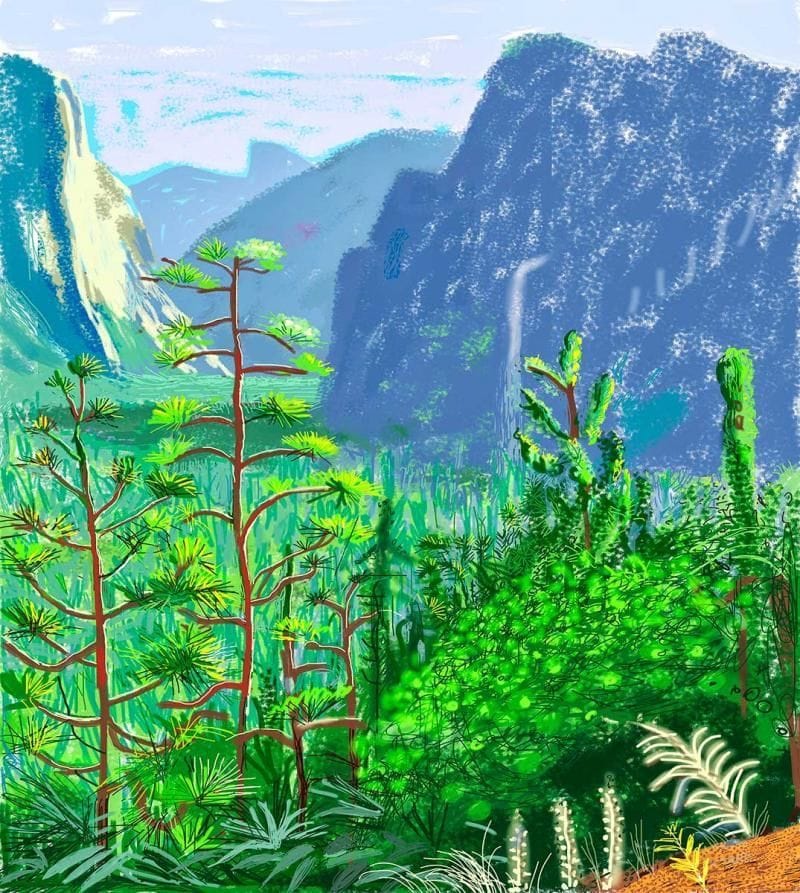 Artwork Title: Yosemite