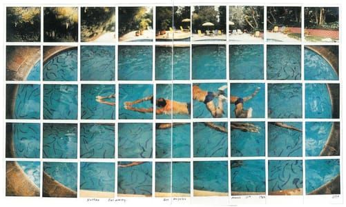 Artwork Title: Nathan Swimming Los Angeles