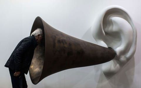 Artwork Title: Beethoven's Trumpet (With Ear) Opus #133