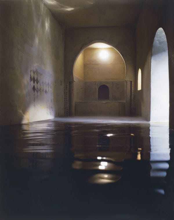 Artwork Title: Spanish Bath (vertical)