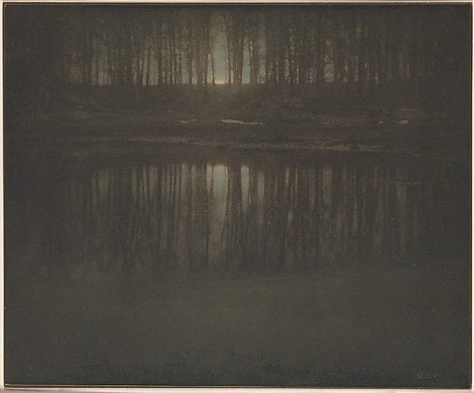 Artwork Title: The Pond - Moonrise