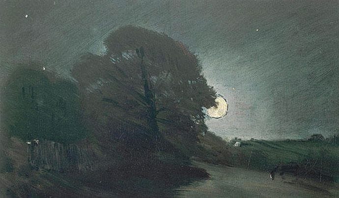 Artwork Title: The Edge of a Heath by Moonlight,1810