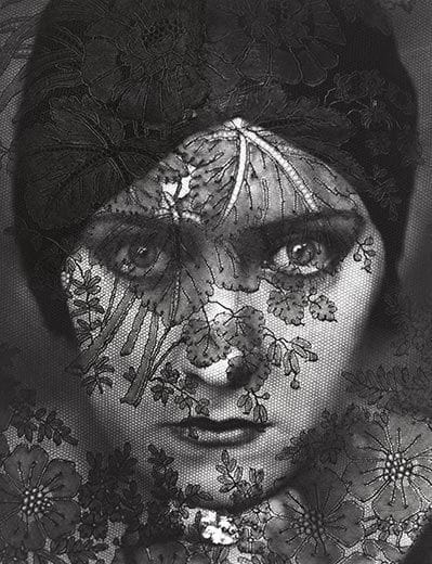 Artwork Title: Gloria Swanson Behind A Veil