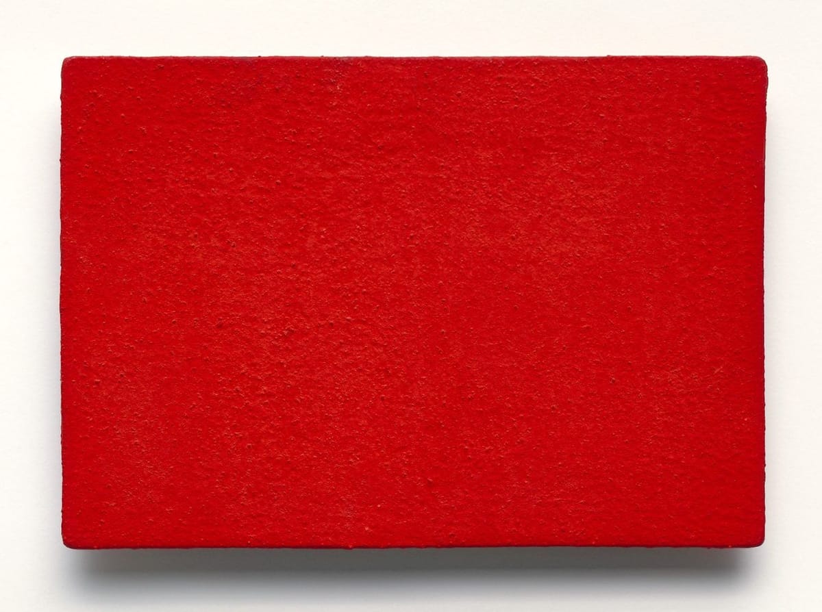 Artwork Title: Untitled red monochrome (M 63)
