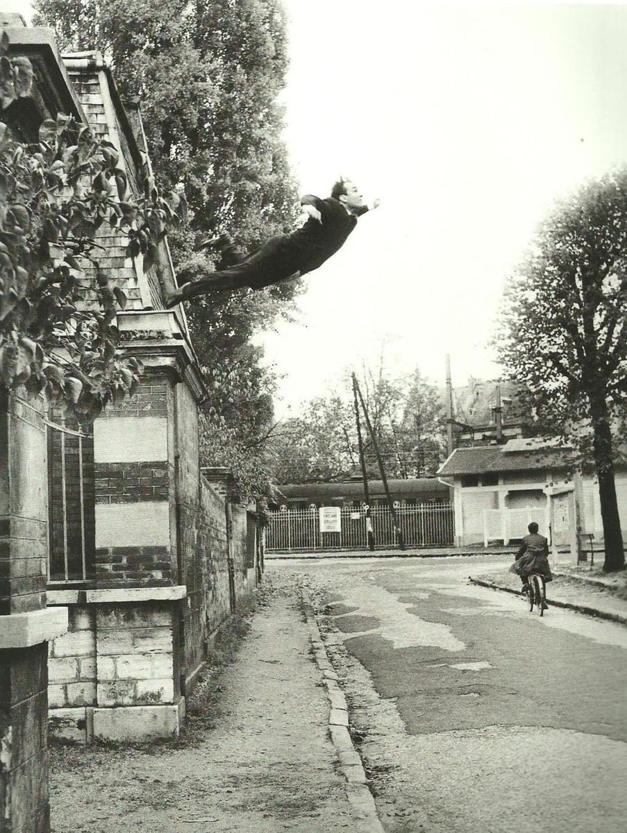 Artwork Title: Yves Klein / Le Saut Dans Le Vide - October 1960