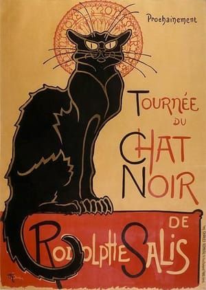 Artwork Title: Tournée De Chat Noir