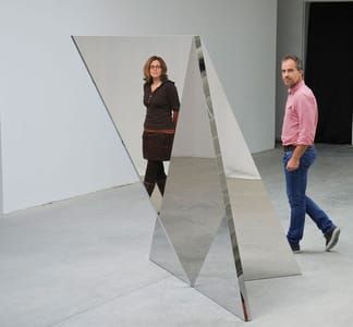 Artwork Title: Geometric Mirror H