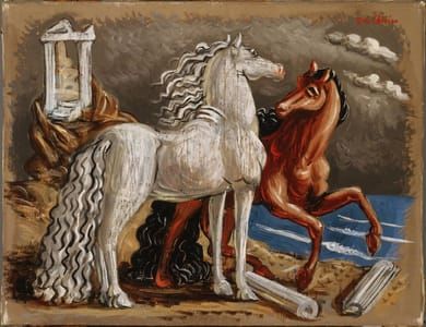 Giorgio De Chirico - Ettore E Andromaca