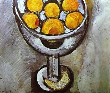 Artwork Title: Cup of Oranges