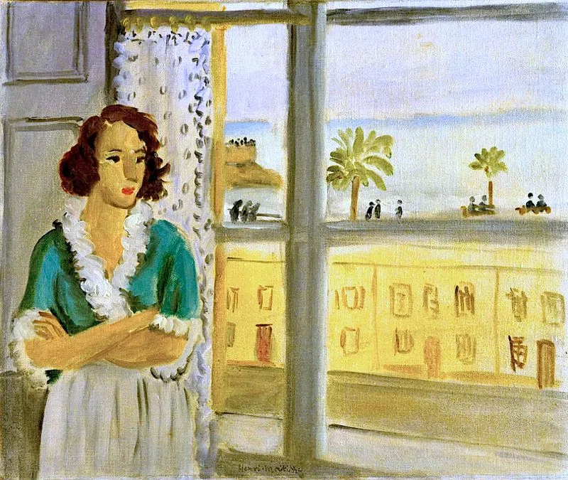 Henri Matisse - Girl at the window, 1921