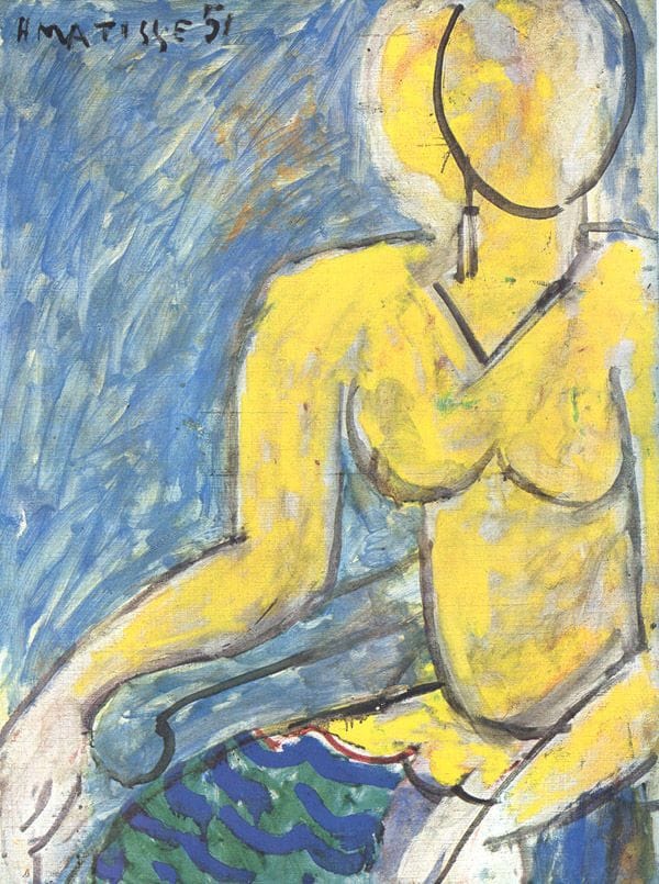 Artwork Title: Kathy With A Yellow Dress