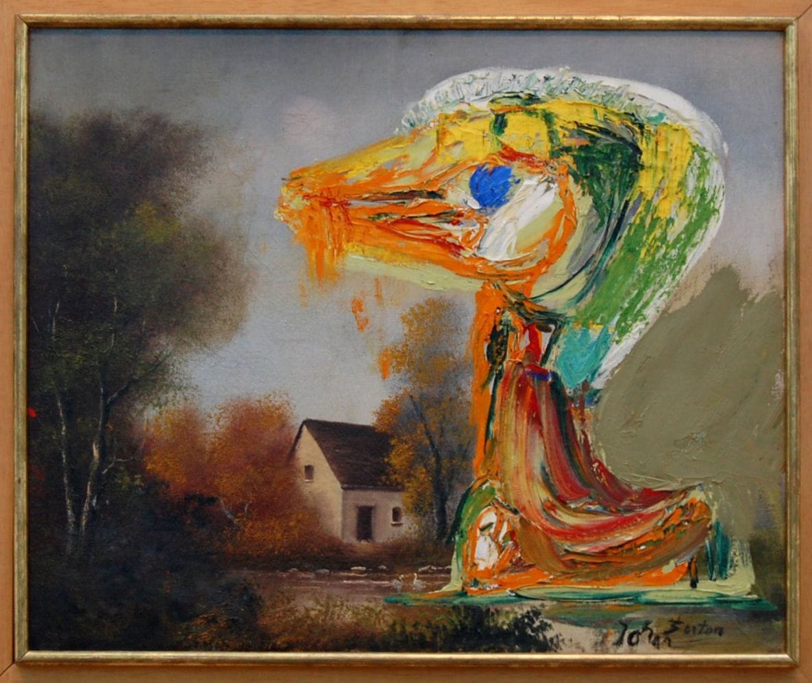 Artwork Title: Le Canard Inquiétant
