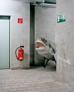 Artwork Title: Basement Shark