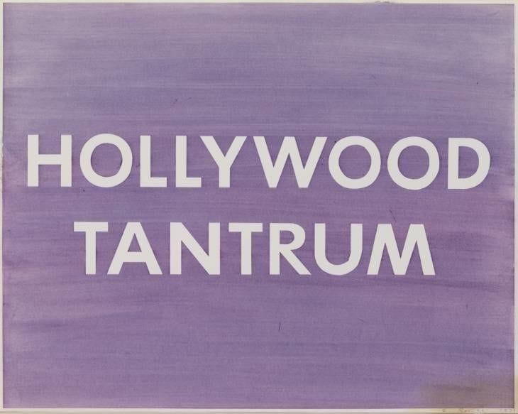 Artwork Title: Hollywood Tantrum