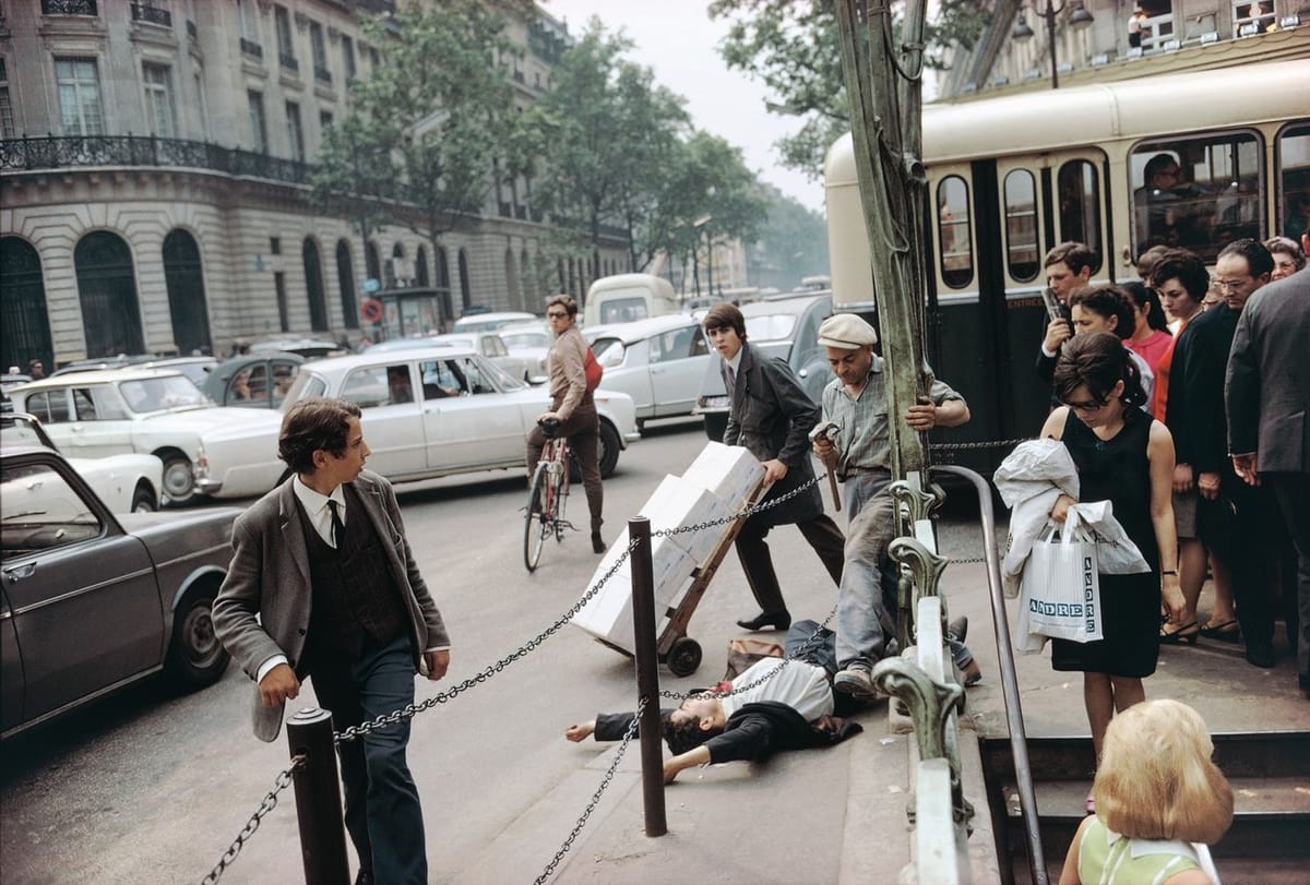 Artwork Title: Fallen Man, Paris, France