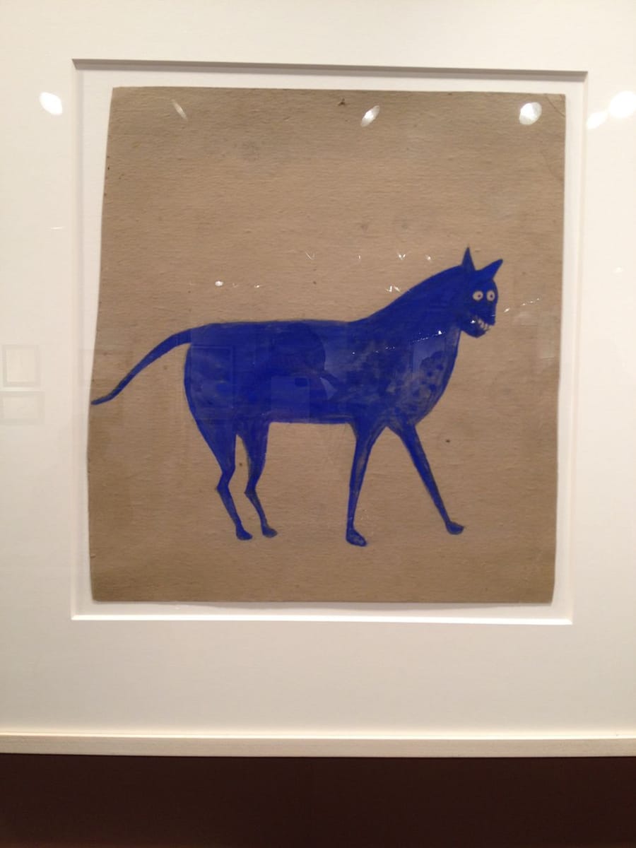 Artwork Title: Blue cat