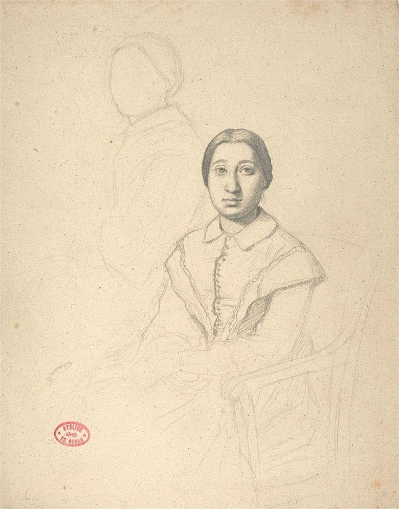 Artwork Title: Portrait de Thérèse de Gas