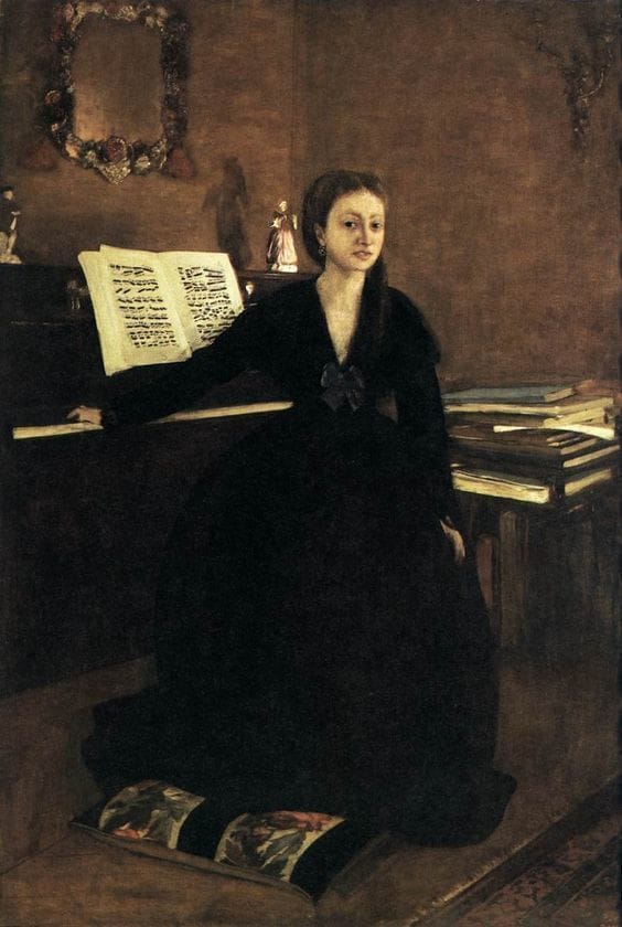 Artwork Title: Madame Camus at the Piano