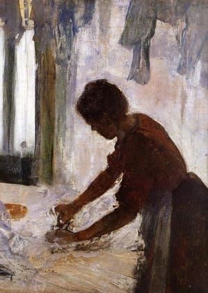 Artwork Title: Woman Ironing (also known as Silhouette)