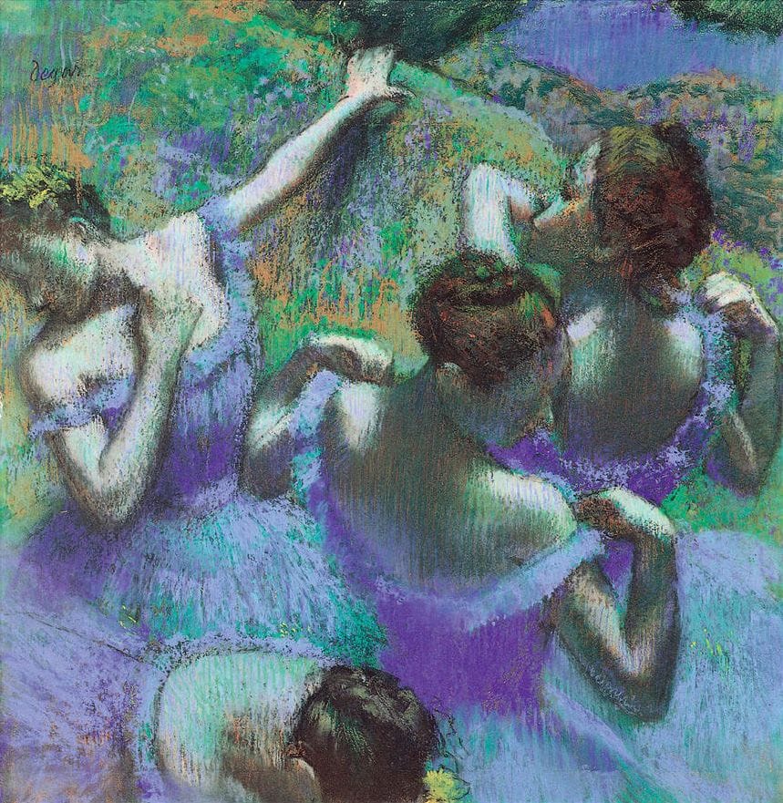 Artwork Title: Blue Dancers