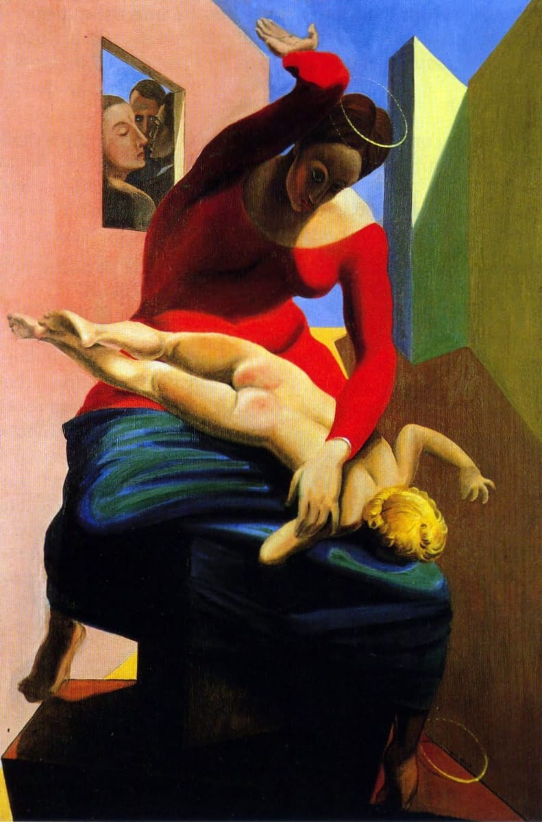 Artwork Title: The Blessed Virgin Chastising the Infant Jesus Before Three Witnesses