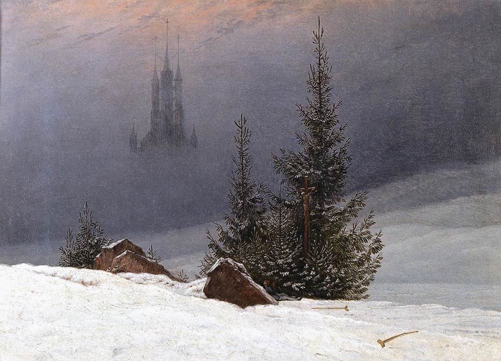 Artwork Title: Winter Landscape With Church