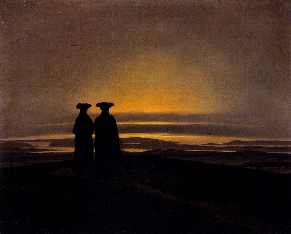 Artwork Title: Sunset with Brothers