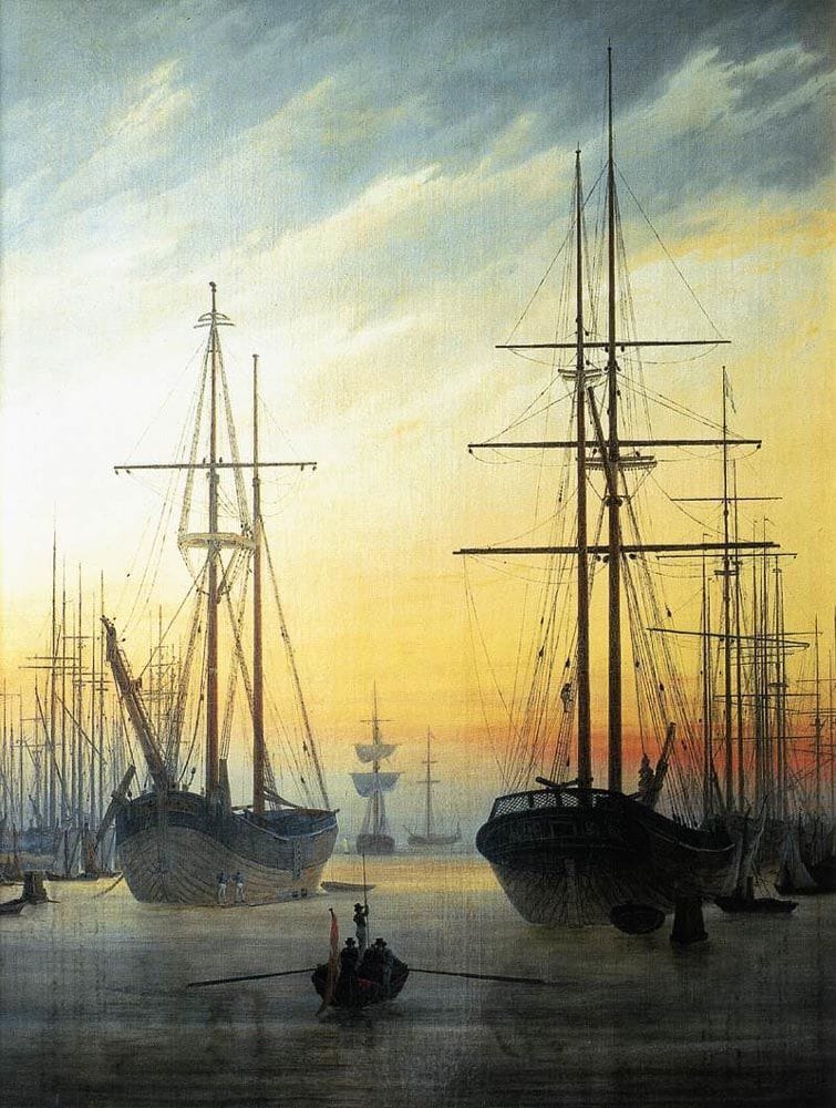 Artwork Title: View Of A Harbour
