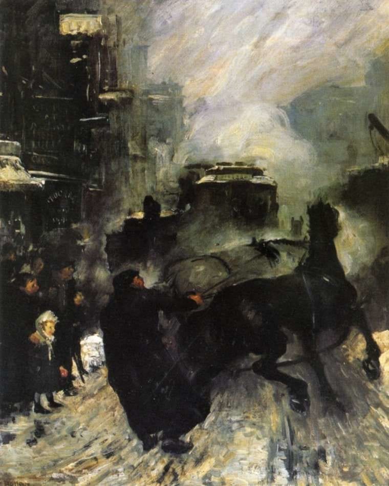 Artwork Title: Steaming Streets