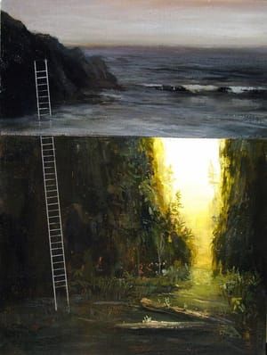 Artwork Title: Oregon Ladder
