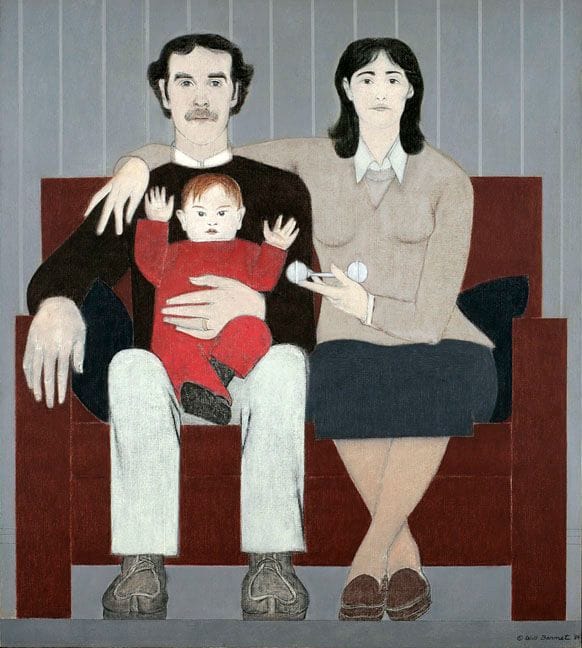 Artwork Title: New England Family