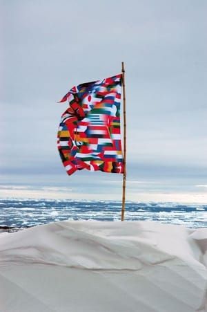 Artwork Title: Antarctic Flag