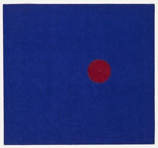 Artwork Title: Red and Blue from the series Line Form Color