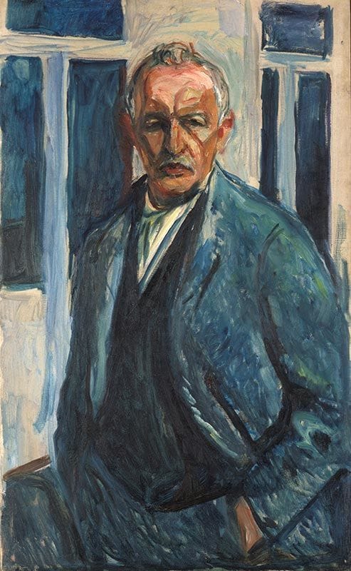 Artwork Title: Self Portrait with Hands in Pockets–1926