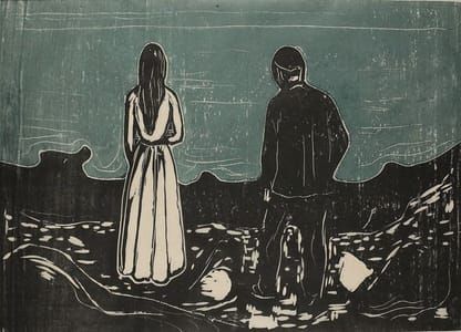 Artwork Title: The Lonely Ones (1917)