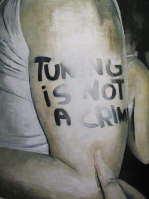 Artwork Title: Tuning Is Not A Crime