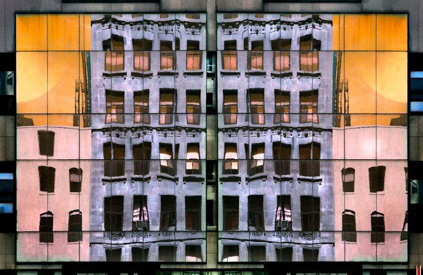 Artwork Title: New York City Apartments from Scenes from the Concrete Jungle Series