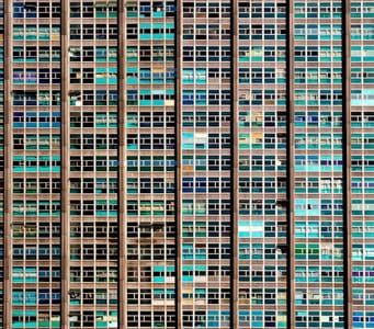 Artwork Title: 96 Flats from Scenes from the Concrete Jungle Series