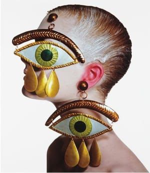 Artwork Title: Gaultier Eye Earrings
