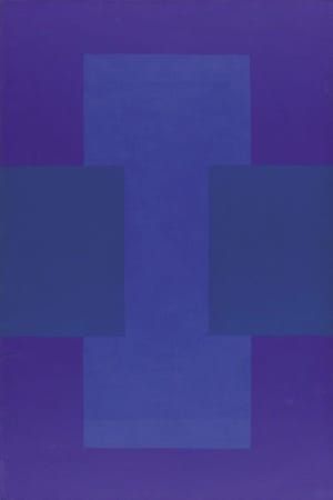 Artwork Title: Abstract Painting, Blue